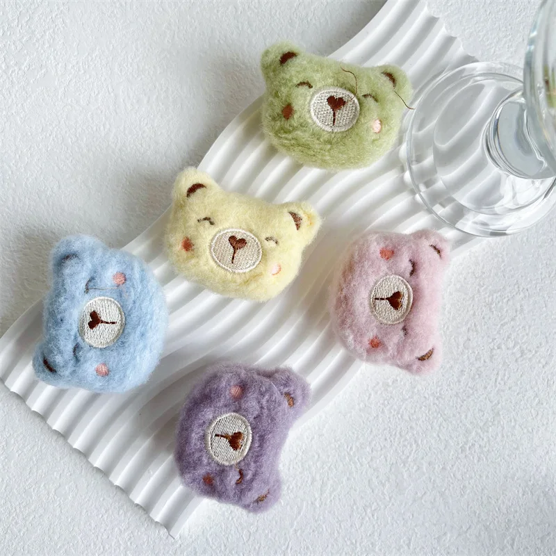 Adorable Fluffy Cartoon Plush Phone Holder and Grip Stand