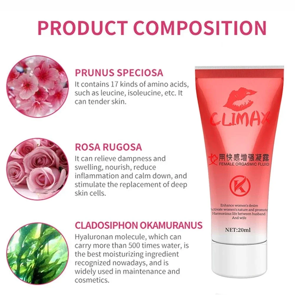 20ml Only One Drop Fast Orgasm Climaxes for Female Women Gels Vagina Tightening Exciter Lubricant Gel Aphrodisiac for Woman 2