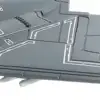 Diecast Plane Toy Souvenir Desktop Decor Fighter Plane Model Diecast Fighter Aircraft Toy for Cafe Table Bar Office Bedroom 5