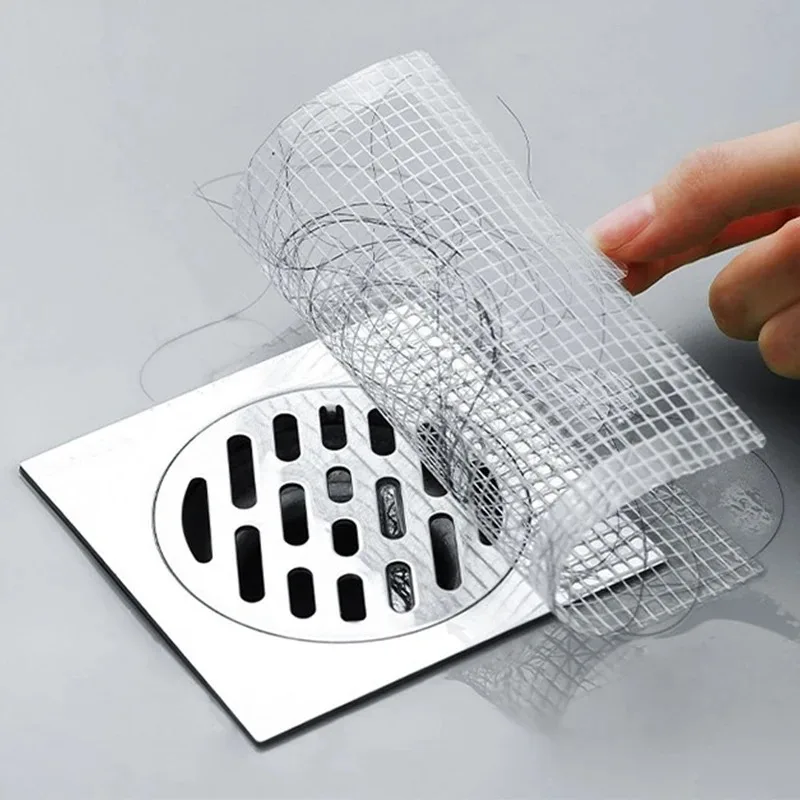 Floor Drain Sticker 50/1Pcs Anti-blocking Hair Catcher Filter