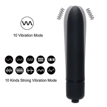 10 Speed Mini Bullet Vibrator G Spot Vibration Vagina Clitoris stimulator Dildo vibrator Adult sex Toys for women Masturbation 2