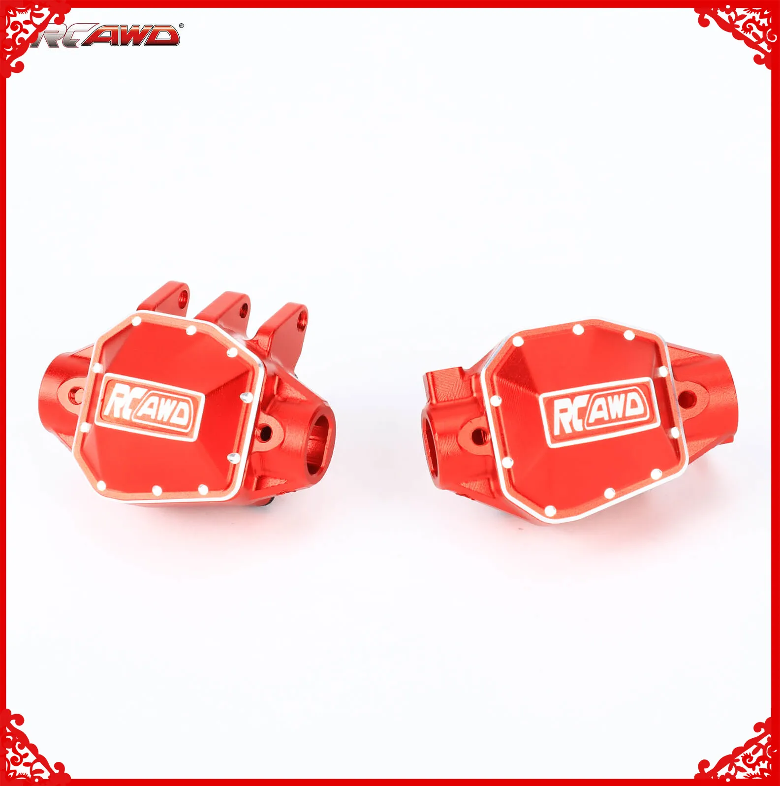 Rcawd Center 3Rd Member Axle Housing & Cover Per Axial Scx10 Pro 1/10 Upgrade Parts # Axi232072