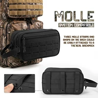 Tactical Toiletry Bag For Men Hygiene Bag Mens Shaving Kit Travel shower Makeup makeup pouch cosmetic organizer bags 5