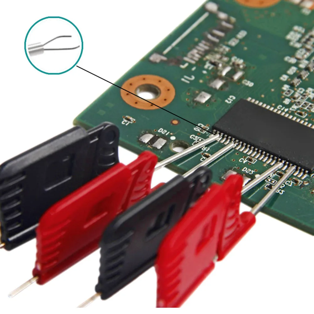 SOIC TS와 호환되는 집적 회로 칩용 테스트 클램프 MFor 핀 피치 0 3mm 이상 10개 10선