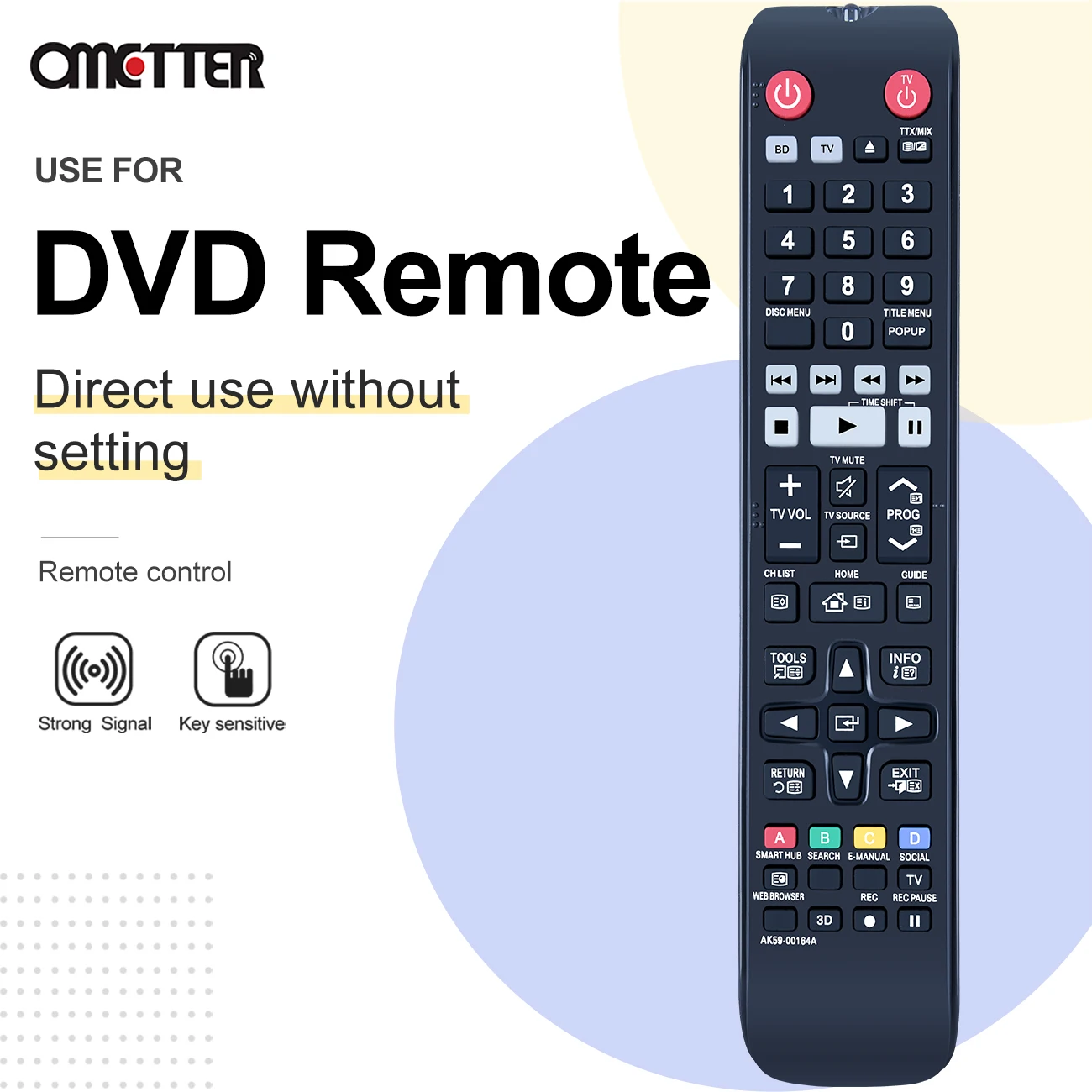 Samsung 3D Blu-rayディスクプレーヤー リモコン マニュアル Samsung 3D Blu-rayディスクプレーヤー リモコン マニュアル