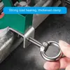 Cable Tray Pulley Roller Cable Laying Roller Helper Adjustable Clamp Pulley for Efficient Wire Guide Fixation Auxiliary Tool 4