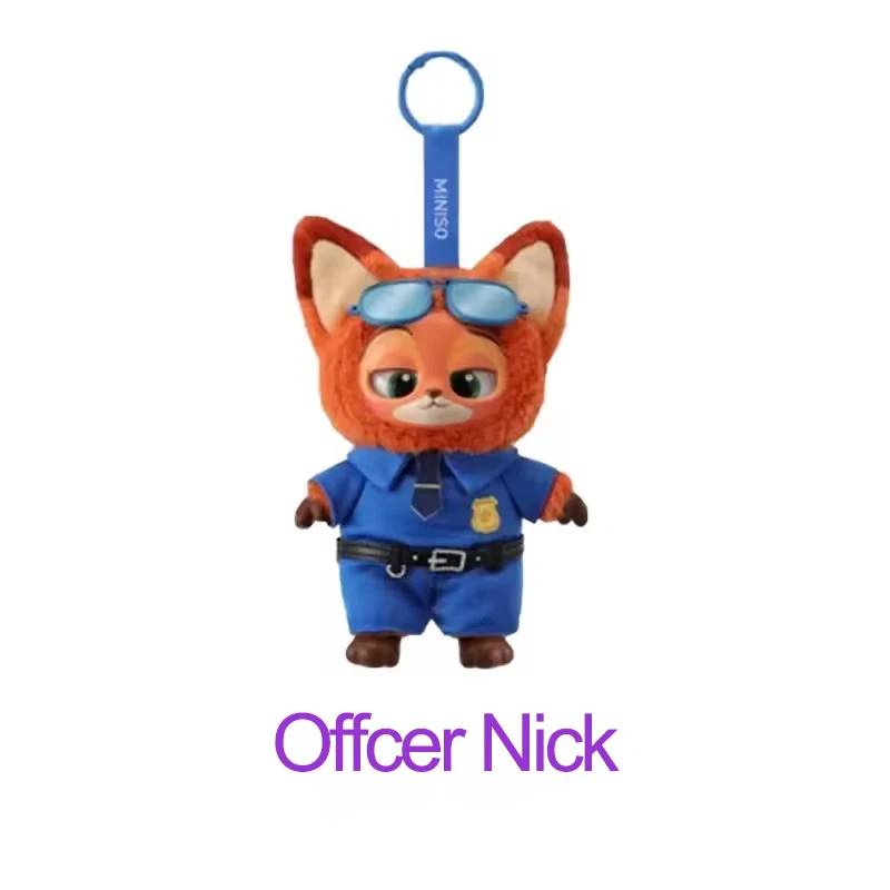 In Stock New Miniso Zootopia Blind Box - Judy & Nick Pvc Figure