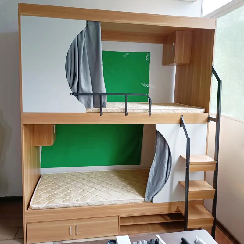 The product can be customized. bunk beds, bunk beds, students' solid wood dormitory