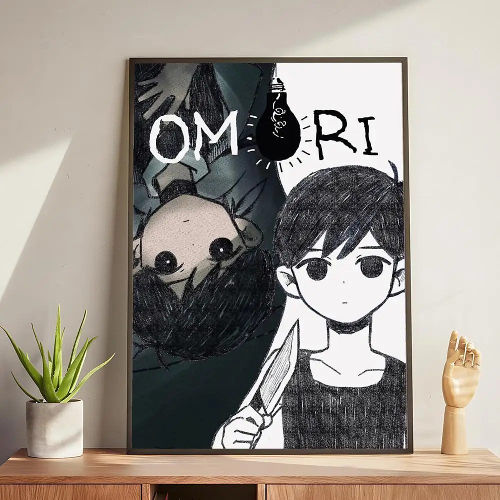Cartoon O-OmoriS Poster - Holiday Gift & Decorative Wall Art for Home, Restaurant, or Office