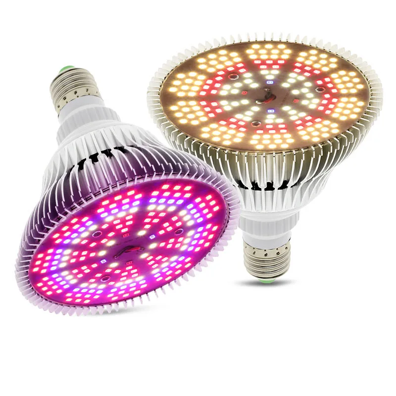 LED Hydroponic Growth Light led grow lamp led plant light growing lamp bulb E27 Grow Bulb Full Spectrum UV Lamp Plant Flower Seedling Supplementary light