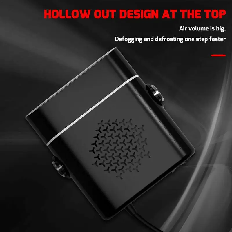 Desempañador de coche 2 en 1, máquina para eliminar la escarcha, la nieve y la niebla, para ventanas, parabrisas, descongelación, calentador automático de 12 V y 150 W_voghion.com