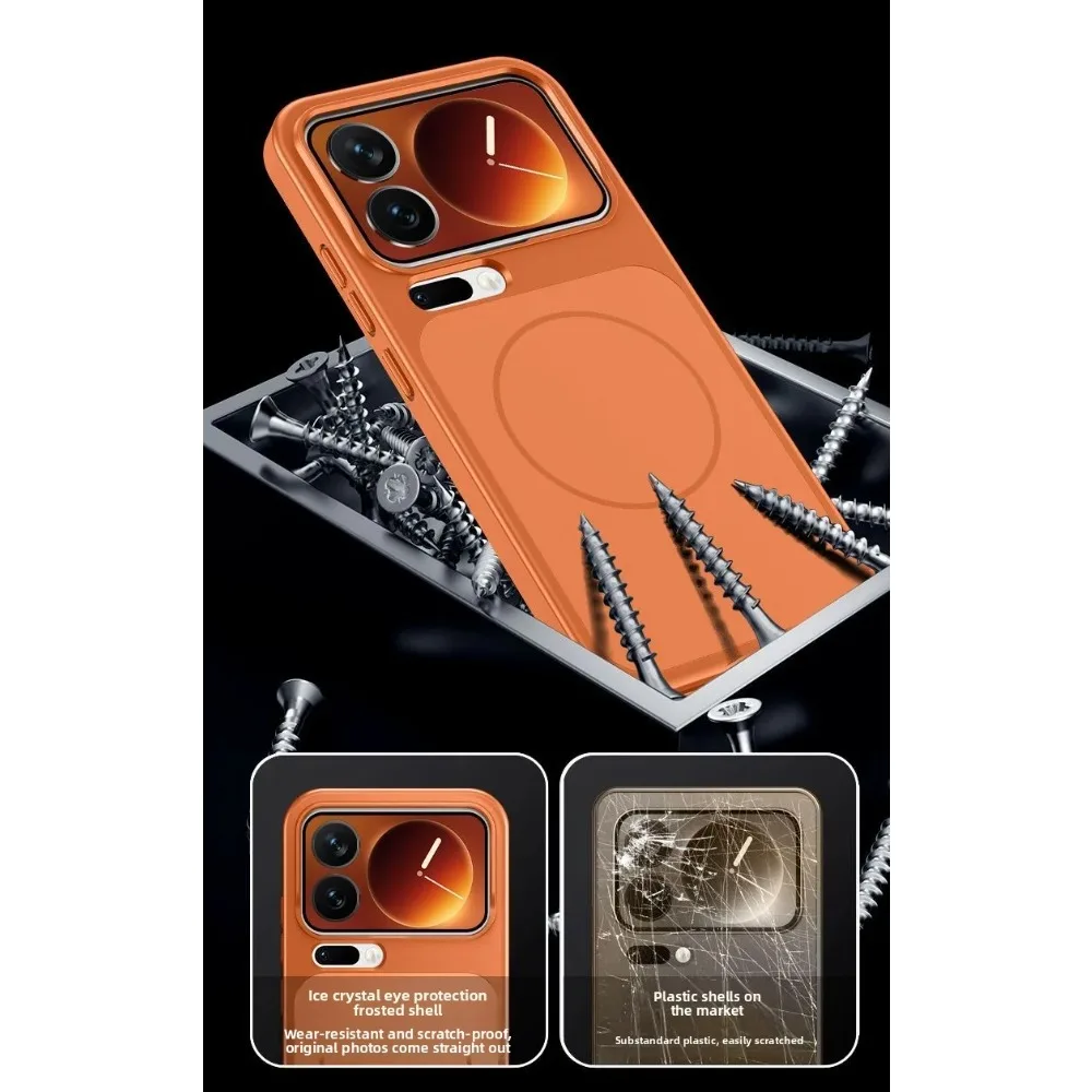 Enhanced Magnetic Protective Back Cover Case in Hard Matte Finish