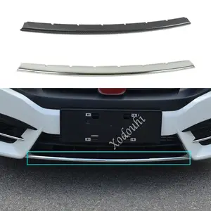 Fits Honda Civic 2016-2021 Chrome Rear Bumper Guard Trunk Sill Cover S –  Omac Shop Usa - Auto Accessories