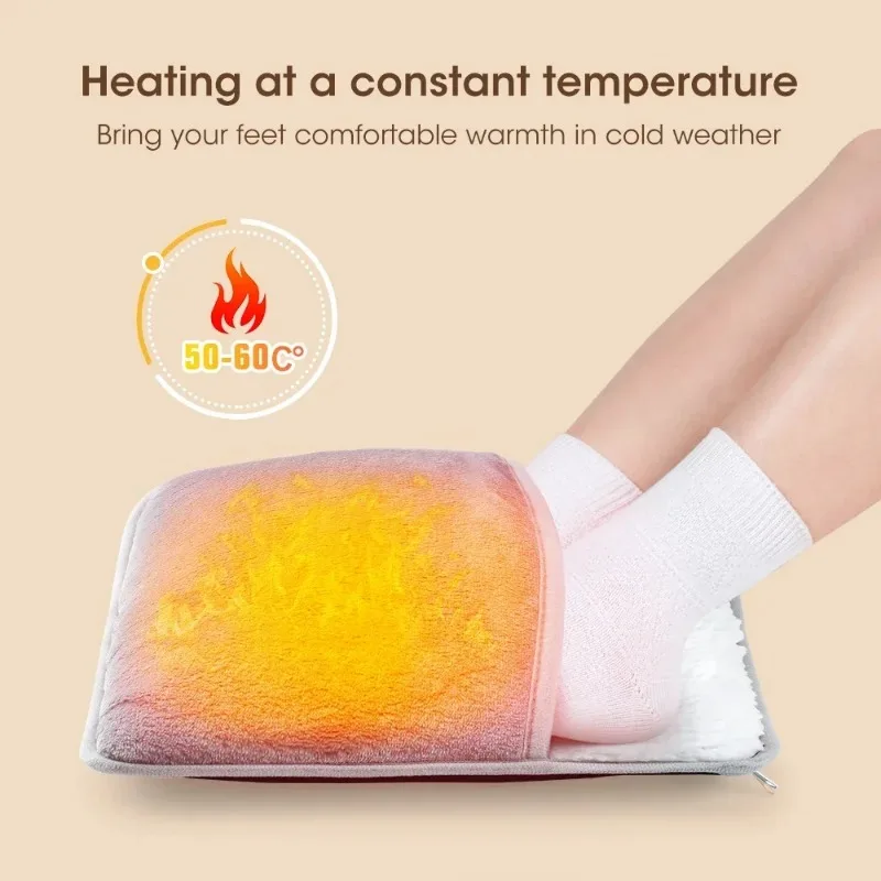 Constant temperature heating foot warmer, USB plug, abdominal and waist heating pad, electric without water, hand warmer