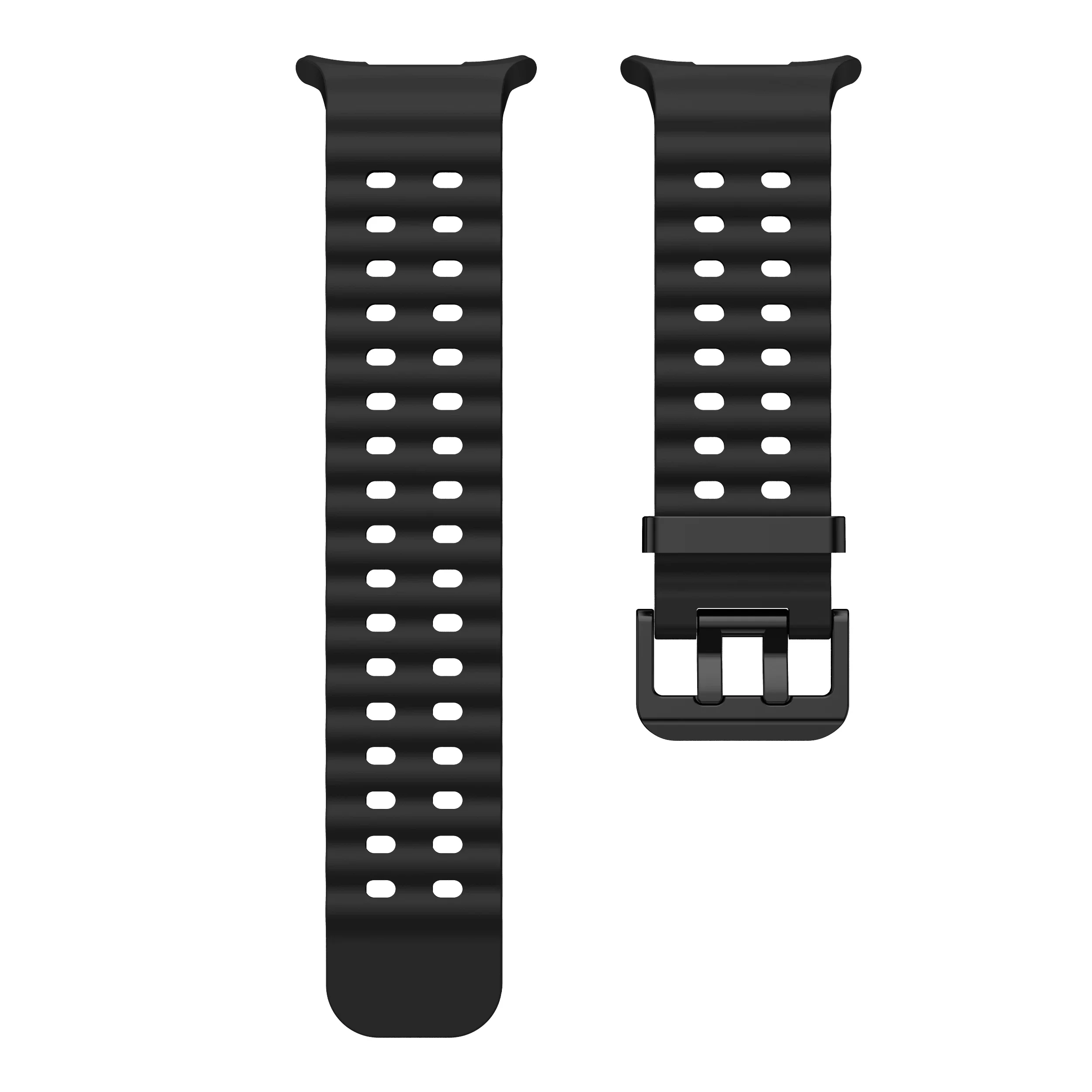 Sports Silicone Strap Bracelet for Galaxy Watch Ultra - Marine Band Accessory