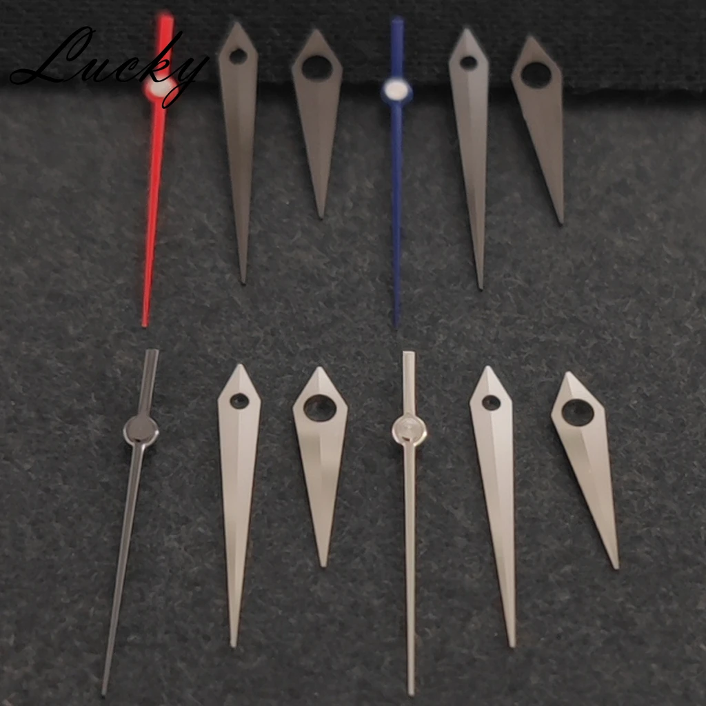 Watch accessories NH35 NH36 hands silver black fit NH35/NH36/4R/7S movement