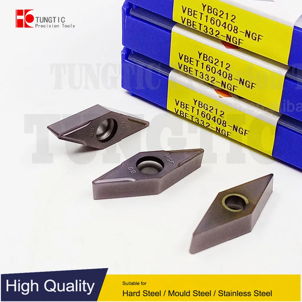 

VBET160408-NGF Milling Inserts Carbide Cutter For CNC VBET 160408-NGF