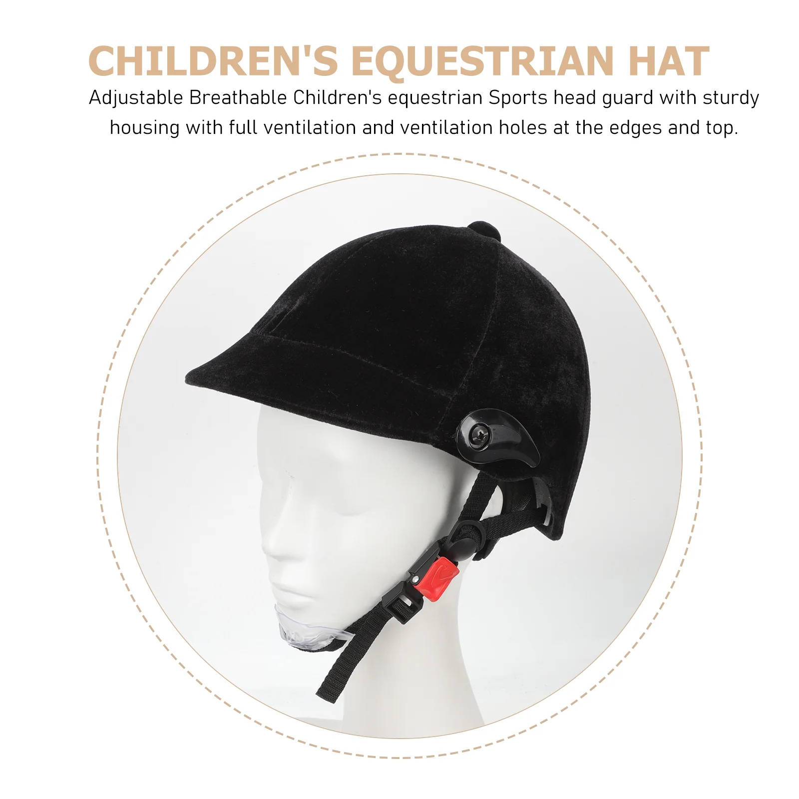 Equestrian Hats & Helmets Kids Horse Riding Children Sports Baby Toddler Bike Protective Gear Safety 4