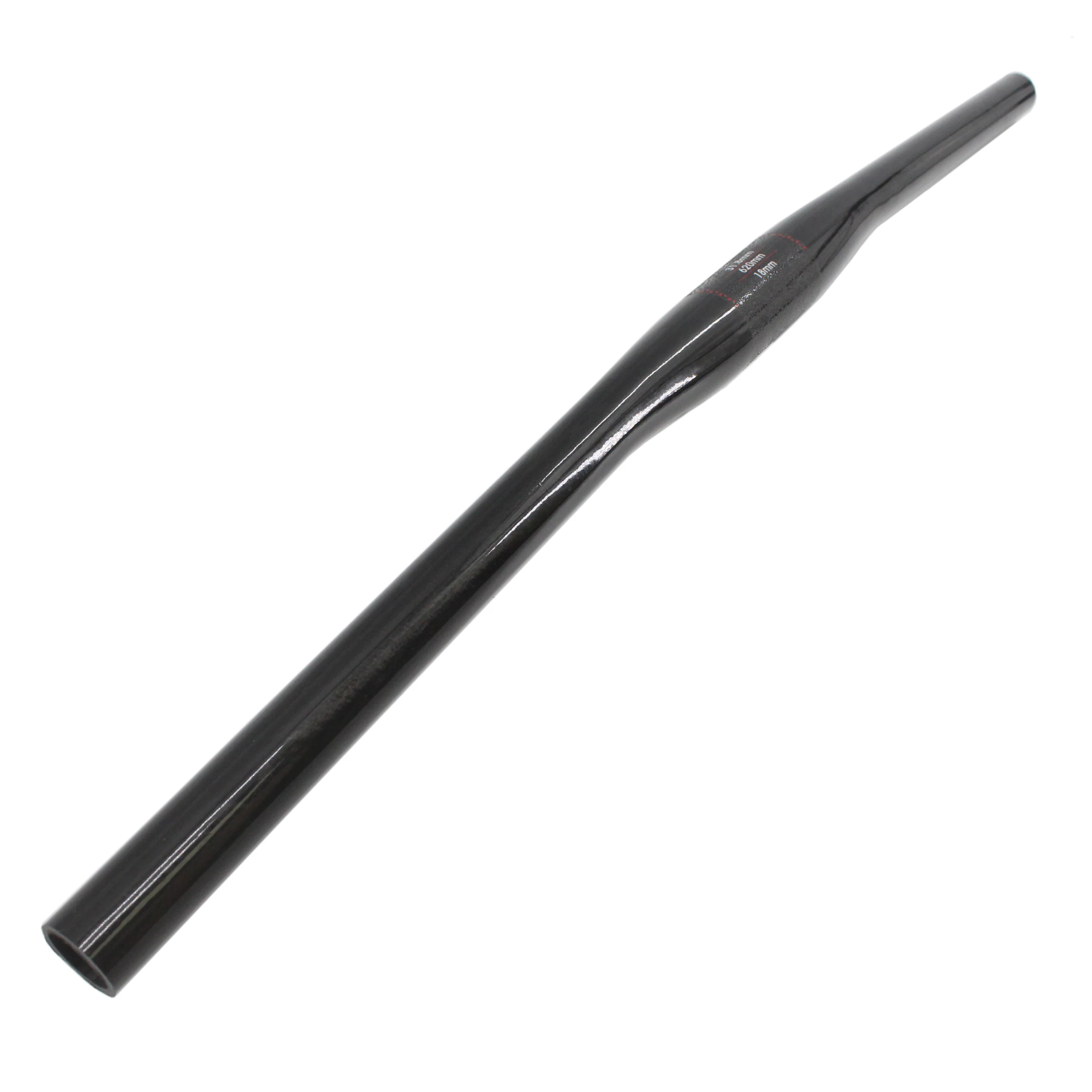 Mountain Bike UD Full Carbon Fibre Handlebar Flat Horizontal Carbon Bicycle Handlebar MTB Bike Part 31.8*600-720mm