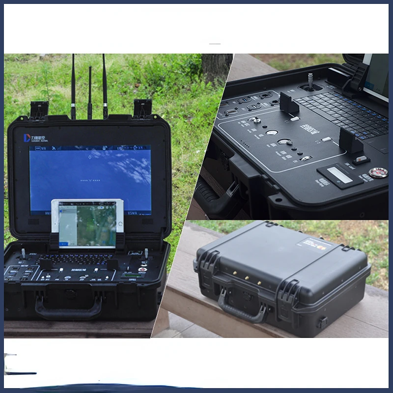 Drone 4G HD Ground Station Wireless Image Transmission Station Command