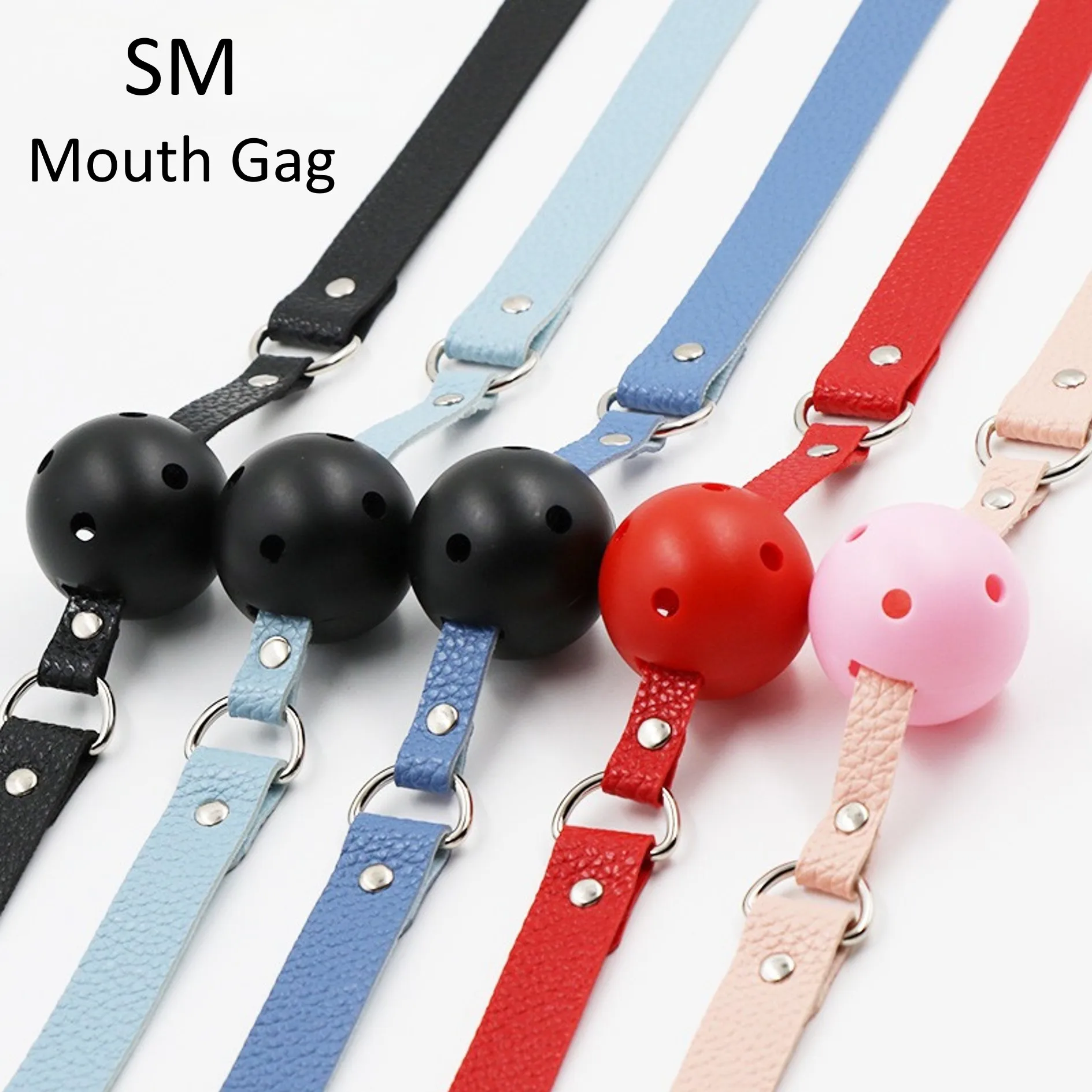 BDSM Binding Mouth Ball，Alternative sex toys for couples, adult sex products