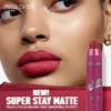 Moisturizing Lip Stain,Waterproof Lipstick，long Lasting，Matte Crayon Lipstick,Lightweight,Smooth Lipstick Pen,