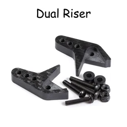 Carbon Fibre Rear Link Riser for Enhanced Performance and Stability (Dual Riser)
