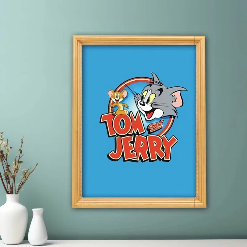 5d DIY Diamond Art Painting Kit Cute Tom And Jerrys Cartoon Mosaic Embroidery New 2024 Jewelry Cross Stitch House Decor Handmade