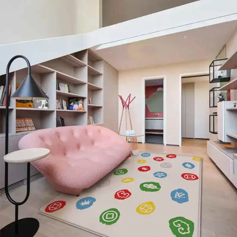Activities mat for baby Foldable Play Mat Double-Sided Cartoon Pattern Waterproof Carpet for Child Safety Rug