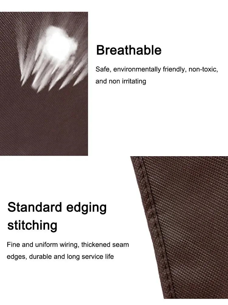 S44b4ed74ecbf479f99e606a55ca13e3dF Luggage Compartment Protective Cover Wear Resistant Non Woven Fabric Thickened Dust Cover Durable Travel Case Cover Black Travel Mallzona