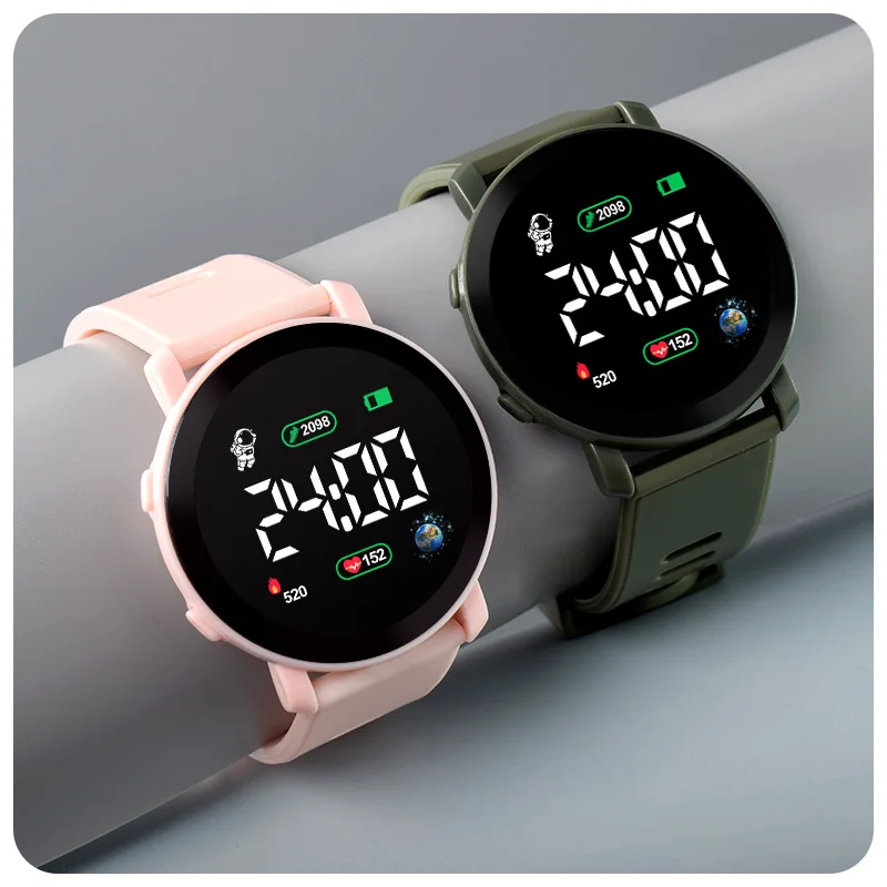 Electric Kids Toy Watches for Children Waterproof Tough Sports Outdoor Watch High-Quality Digital Alarm Clock 2
