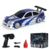 1/43 Radio Control Drift Car 4WD RC Mini Race Car Toys High-Speed Motor Vehicle Model Toy Gifts for Boys TH23885 4