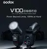 Godox V100 V100-C V100-N V100-S V100-F V100-O TTL Round Head Camera Flash 100Ws Speedlight for Canon Nikon Sony Fujifilm Olympus 1