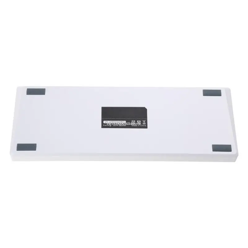 

GK64 Mini 60% портативная механическая клавиатура с RGB-подсветкой, проводной Type-C, оптический переключатель Gateron