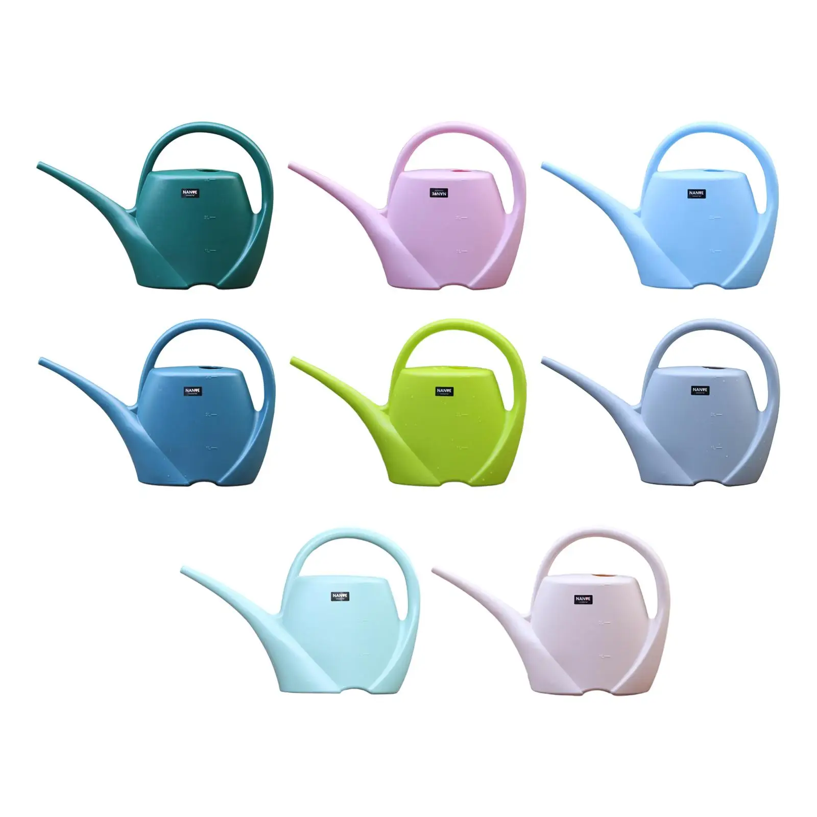 Regadera Para Plantas De 3 Litros - Material PP, Boquilla Larga, Ideal Interior Y Exterior