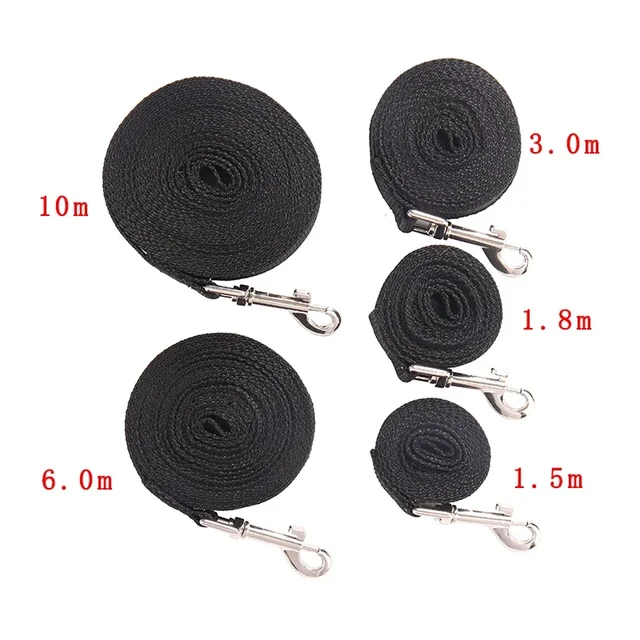 10m/15m/20m Pet Training Leash For Small Big Dogs Outdoor Walking Puppy Lead Rope Labrodor Supplies Long Strong Nylon Dog Leash 5