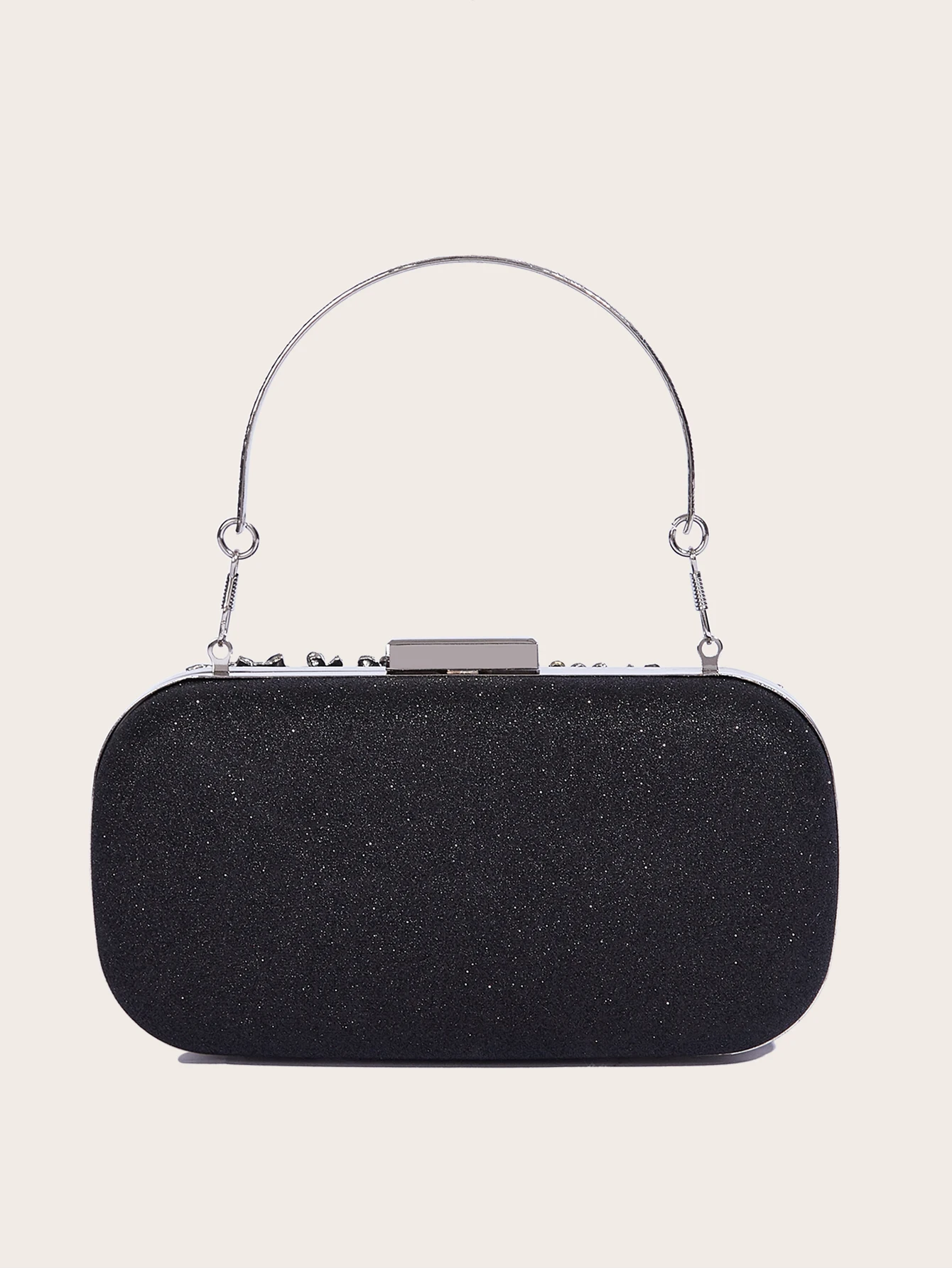 fashionable and shiny Corduroy dinner bag, lady's wedding handbag for party and dance