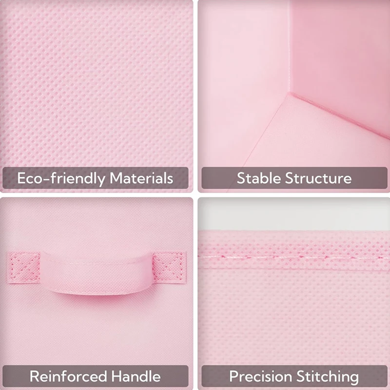 Foldable Fabric Storage Cubes Drawer For Closet And Toys Storage Home Supplies Clothing Underwear Storage box 3