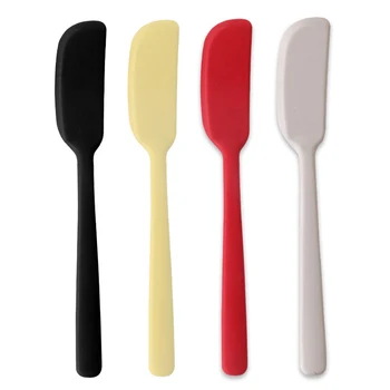 19cm Silicone Spatula Cream High Temperature Resistant Non-stick Spoon Kitchen Baking Accessories And Tools