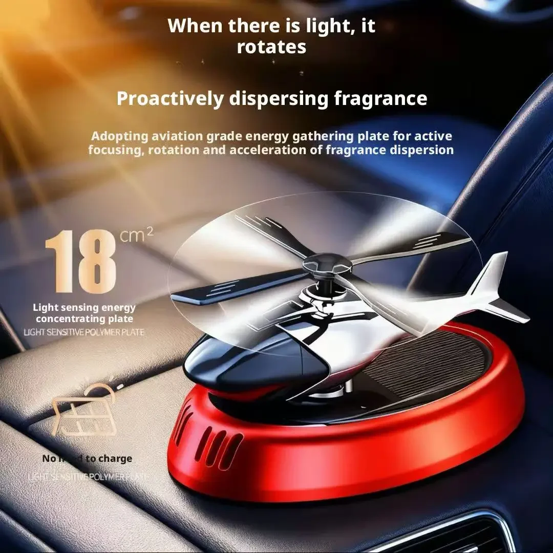 Car Fragrance Diffuser Mini Airplane Design Long-Lasting