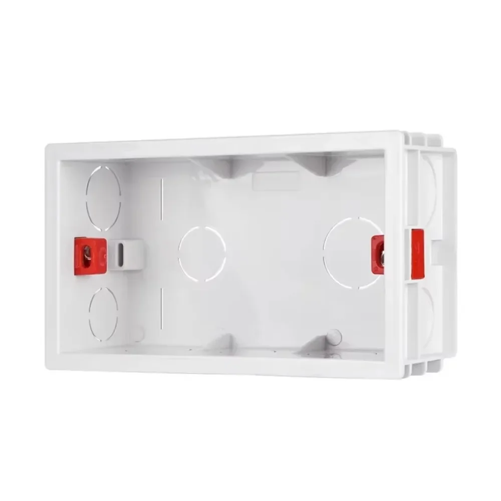 Melery 146 Dry Lining Box For Gypsum Board Drywall Plaster board 47mm Depth Wall Switch BOX Socket Cassette 146*86mm