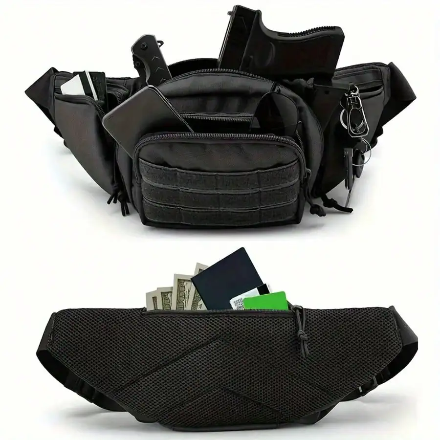 Tactical Waist Pack with Holster 1