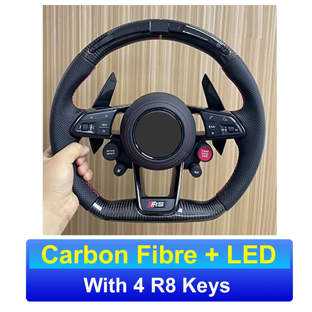 アウディ用レザーステアリングホイール,a3 a4l a5 a6l a7 q2 q3 s4 s5