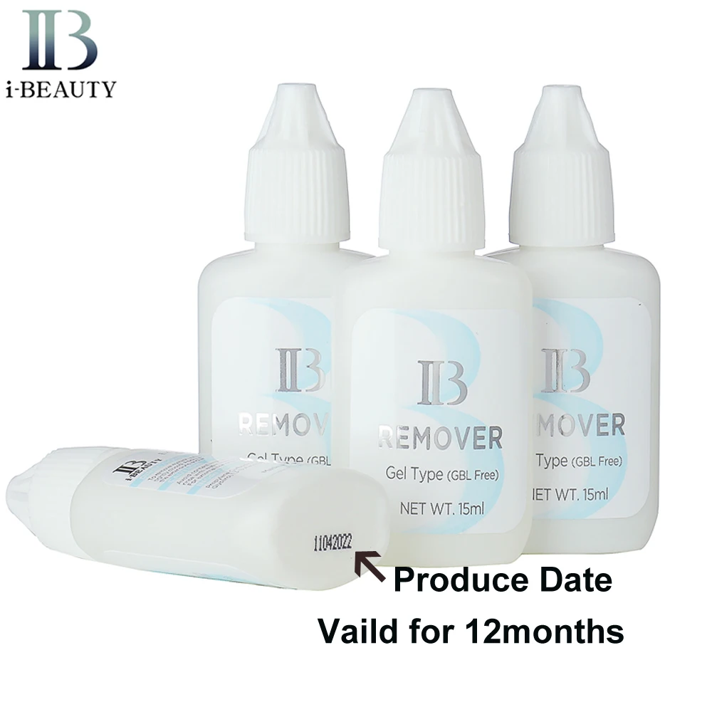 I Beauty Gel Remover for Eyelash Extension IB Clear Glue Remover 15ML for Professional Use 2
