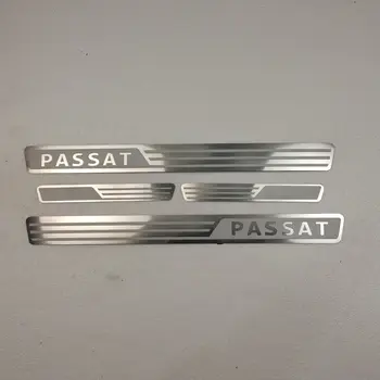 For VW/Volkswagen Passat B5 B7 B6 1998-2017 stainless steel car door sill car door protector Thresholds for car accessories 1