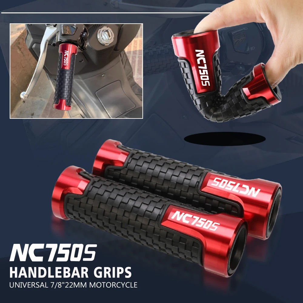 

Нескользящие ручки для мотоциклов Honda NC700X NC 700 X NC700 X NC750X NC750S NC700S 7/8 дюйма 22 мм