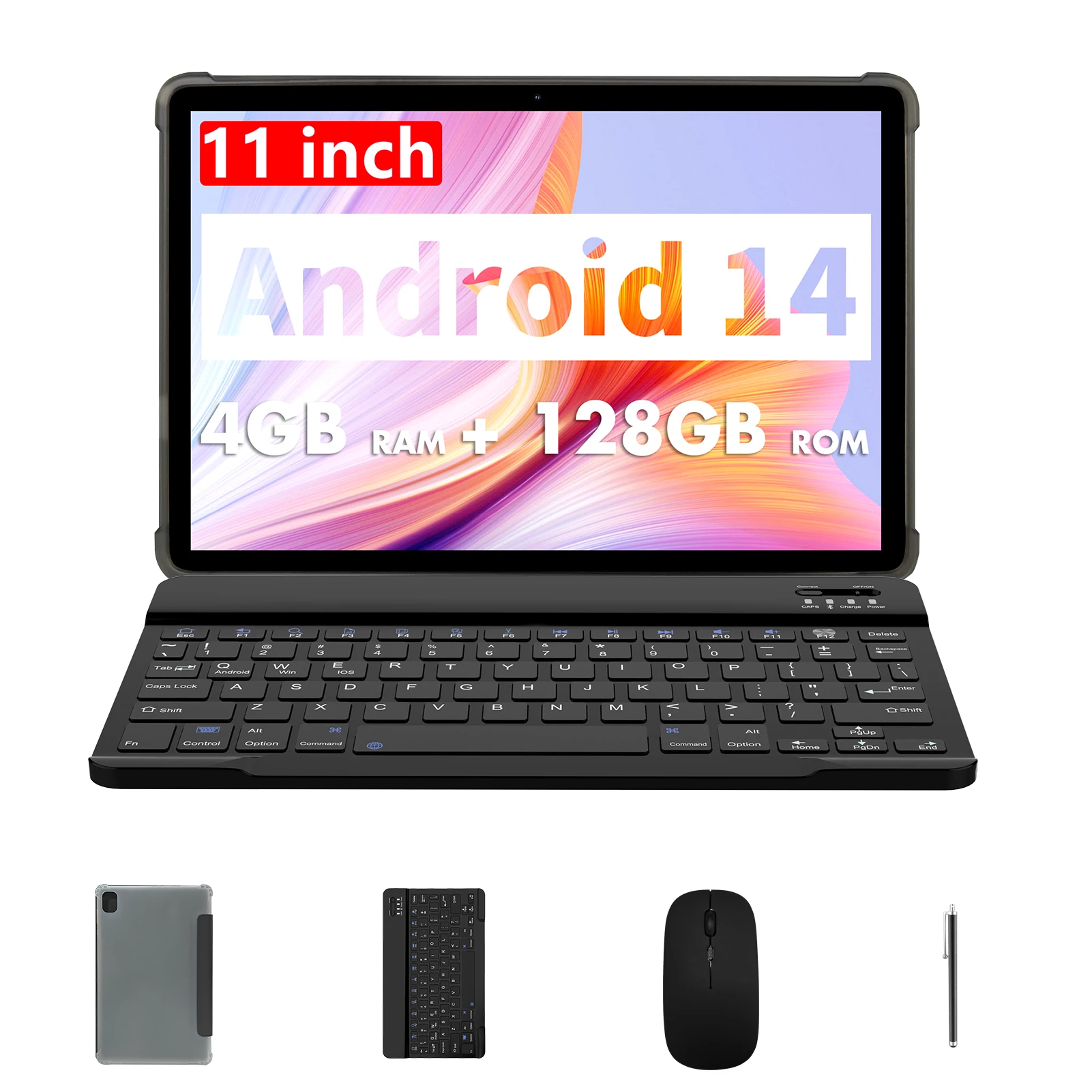 PRITOM TAB15 11 Inch Tablet Android 14, Octa-Core, HD IPS Display ...