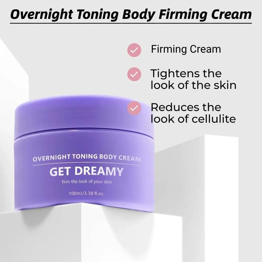 Hot Firming Overnight Toning Cream Skin Tightening Moisturizing Body Cream Anti-Wrinkle Body Tightening for All Skin Types
