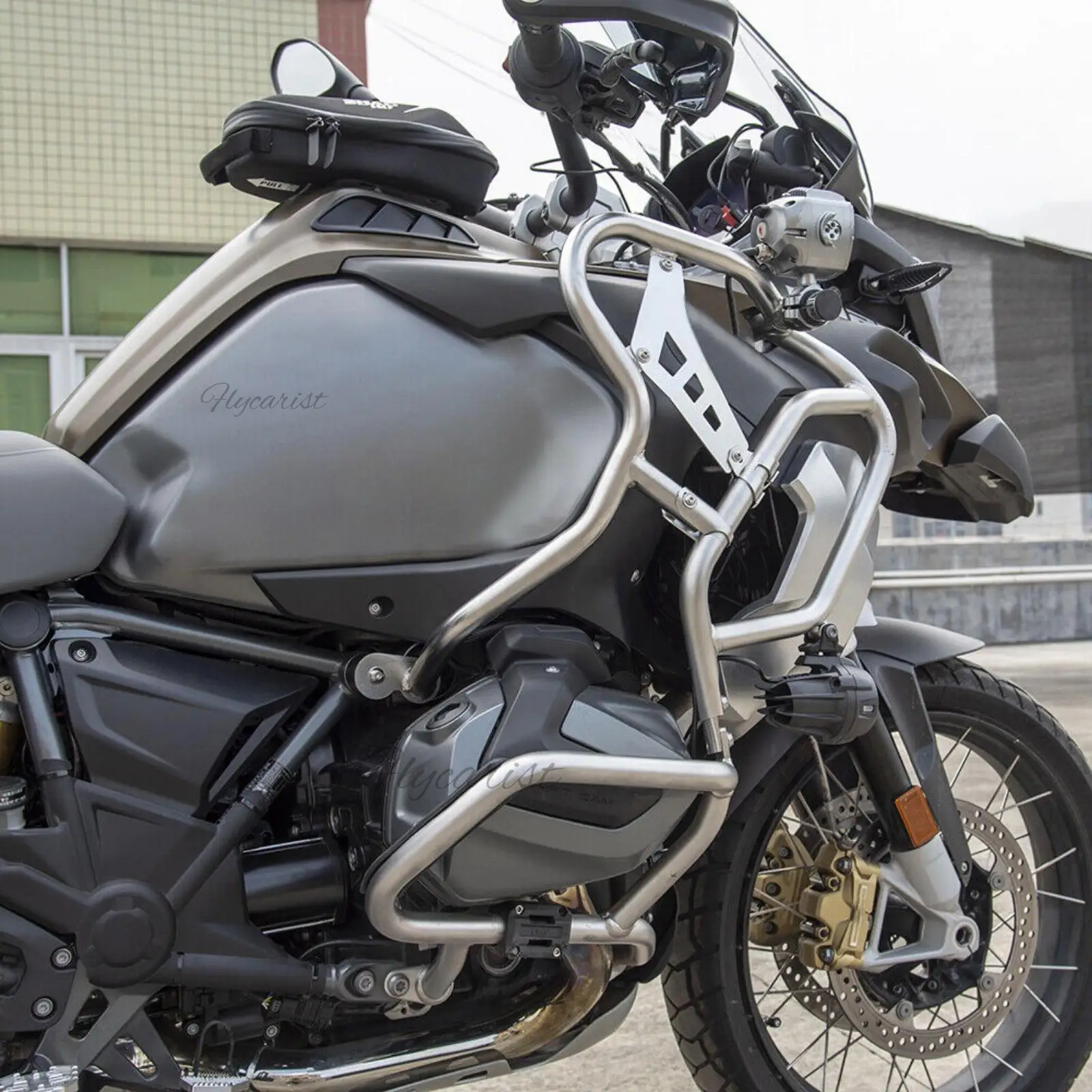 엔진 상부 크래시 바 가드 프로텍터 크롬, BMW R1250GS ADV 2018 2019 2020 2021 2022 2023