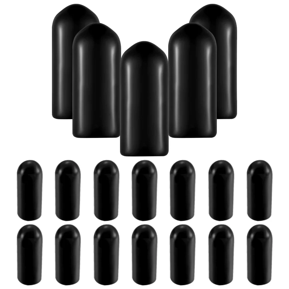 

20 Pcs Sturdy Airbrush Bottle Parts Airbrush Accessories Bottle Portable Paint Caps Plastic Replacement Part Fitting